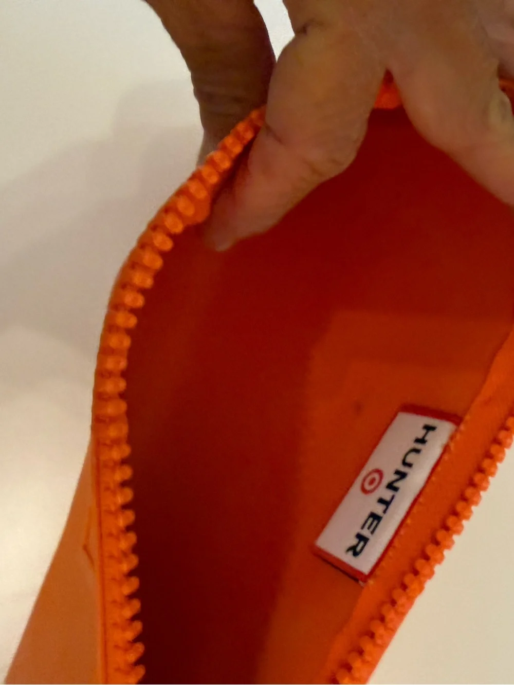 Hunter Orange Wristlet Pouch New